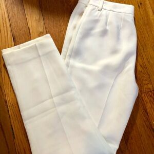 DKNY Hook/zip Closing Wide Leg Dress Pants